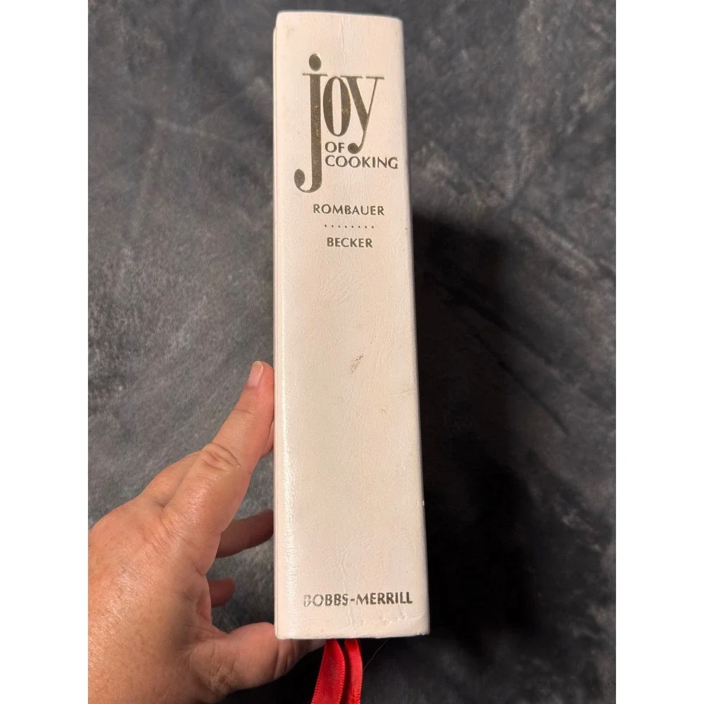 Joy of Cooking 1975 Hardcover Cookbook Irma Rombauer Bobbs-Merrill Vintage